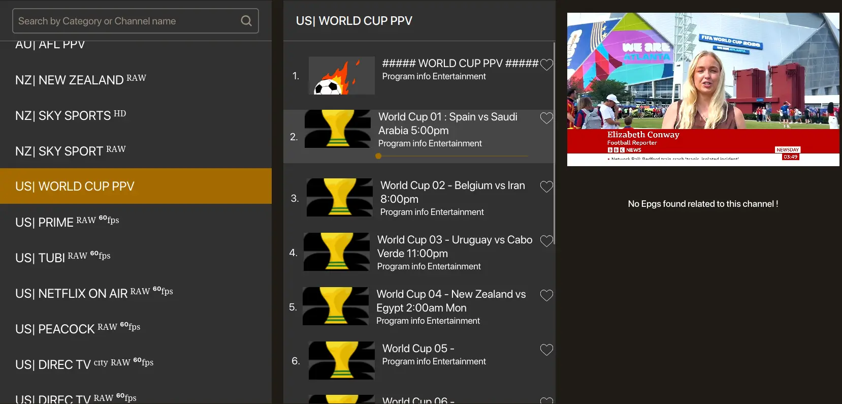 View 4KSubs setup plans for USA viewers