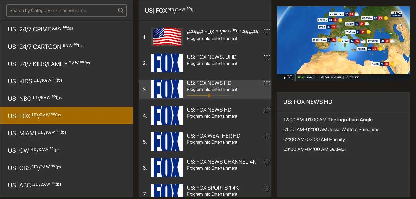 View 4KSubs setup plans for USA viewers