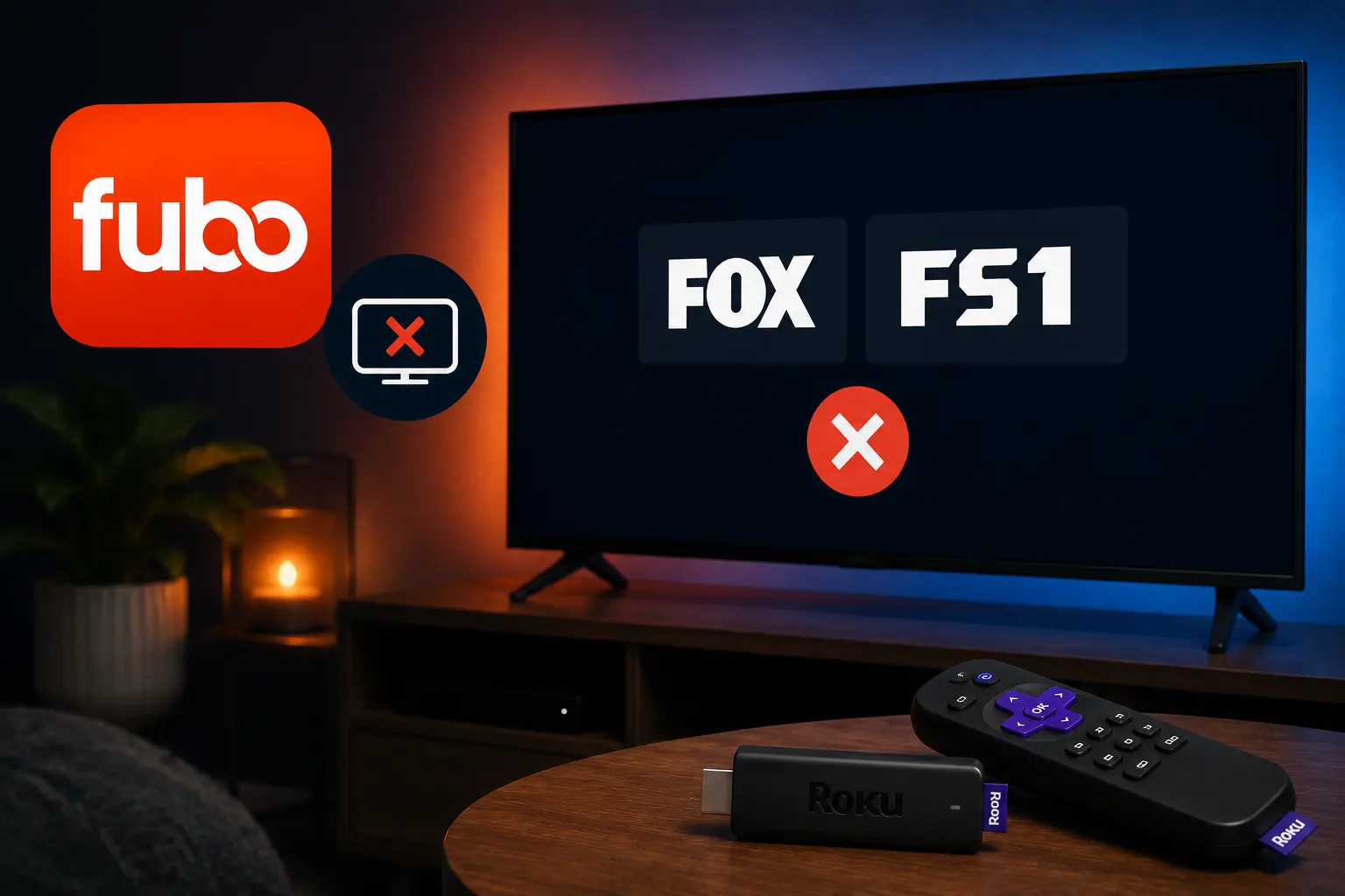 Fubo FOX or FS1 Not Working on Roku? USA Fix